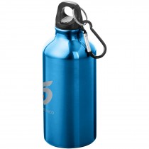 Oregon 400 ml aluminium waterfles met karabijnhaak