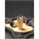 Bambus 450 ml beker met buitenzijde van bamboe