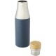 Hulan koperen vacuüm geïsoleerde roestvrijstalen fles van 540 ml met bamboe deksel