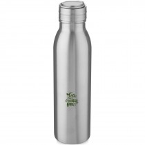 Harper 700 ml waterfles van RCS-gecertificeerd gerecycled roestvrij staal met metalen lus