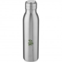 Harper 700 ml waterfles van RCS-gecertificeerd gerecycled roestvrij staal met metalen lus