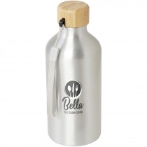 Malpeza 500 ml waterfles van RCS-gecertificeerd gerecycled aluminium