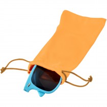 Clean microvezeltasje voor een zonnebril