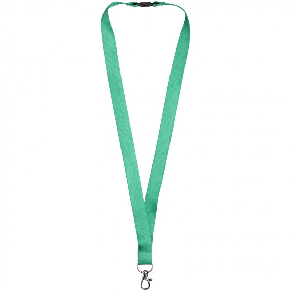 Julian bamboe lanyard met veiligheidssluiting