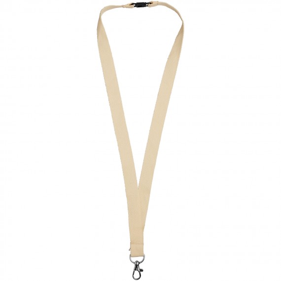 Dylan katoenen lanyard met veiligheidssluiting