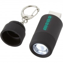 Avior oplaadbaar LED USB sleutelhangerlampje
