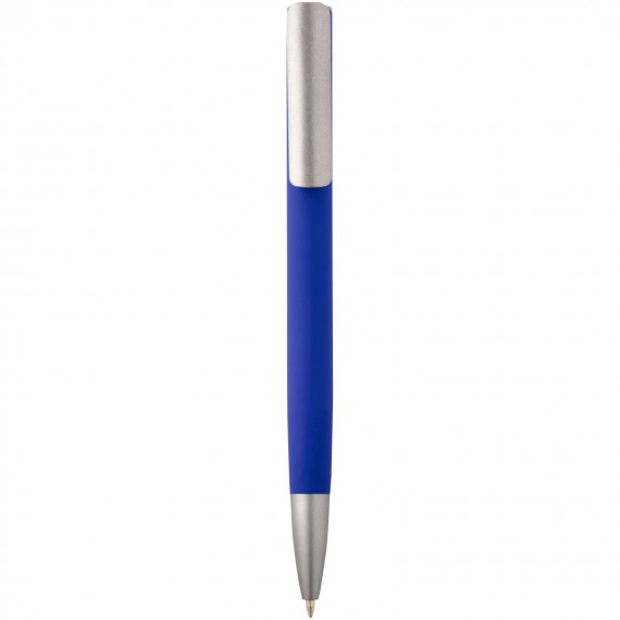 Ziguur balpen van gerecycled aluminium (zwarte inkt)