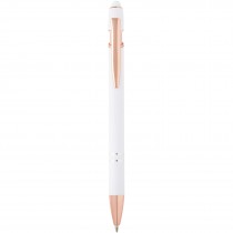 Nanna balpen met roségouden afwerking (zwarte inkt)