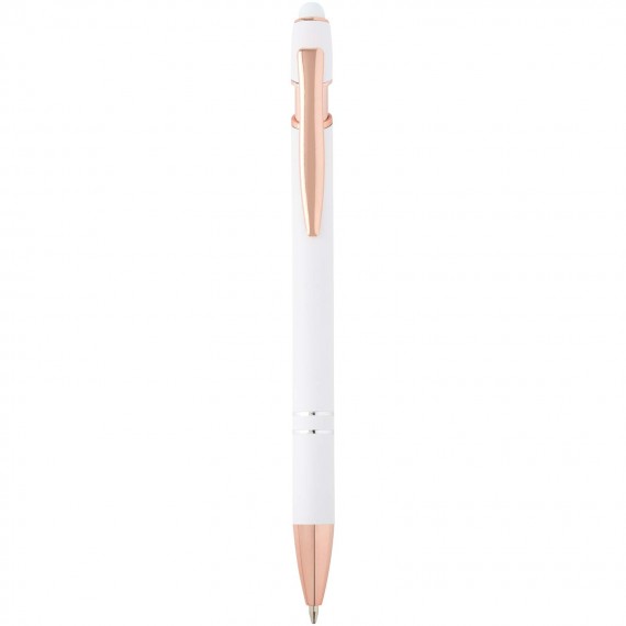 Nanna balpen met roségouden afwerking (zwarte inkt)