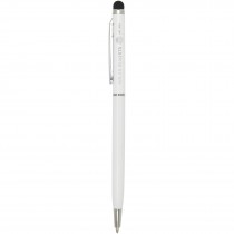 Ore aluminium balpen met stylus (blauwe inkt)