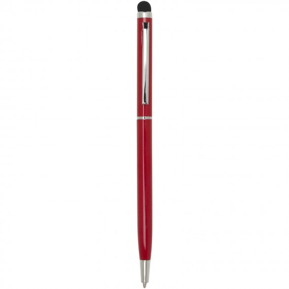 Ore aluminium balpen met stylus (blauwe inkt)