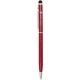 Ore aluminium balpen met stylus (blauwe inkt)