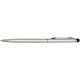 Ore aluminium balpen met stylus (blauwe inkt)
