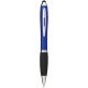 Nash stylus balpen met gekleurde houder en zwarte grip