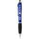 Nash stylus balpen met gekleurde houder en zwarte grip