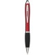 Nash stylus balpen met gekleurde houder en zwarte grip