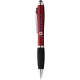 Nash stylus balpen met gekleurde houder en zwarte grip
