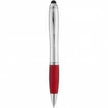 Nash stylus balpen met gekleurde grip