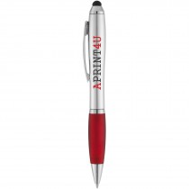 Nash stylus balpen met gekleurde grip