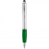 Nash stylus balpen met gekleurde grip