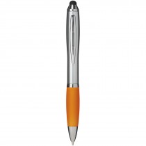 Nash stylus balpen met gekleurde grip