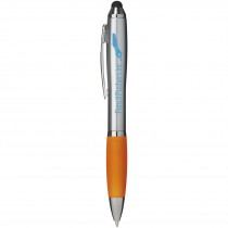 Nash stylus balpen met gekleurde grip