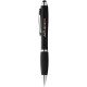 Nash stylus balpen gekleurd met zwarte grip (blauwe inkt)