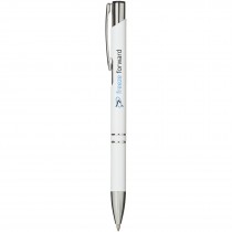 Moneta aluminium balpen (blauwe inkt)