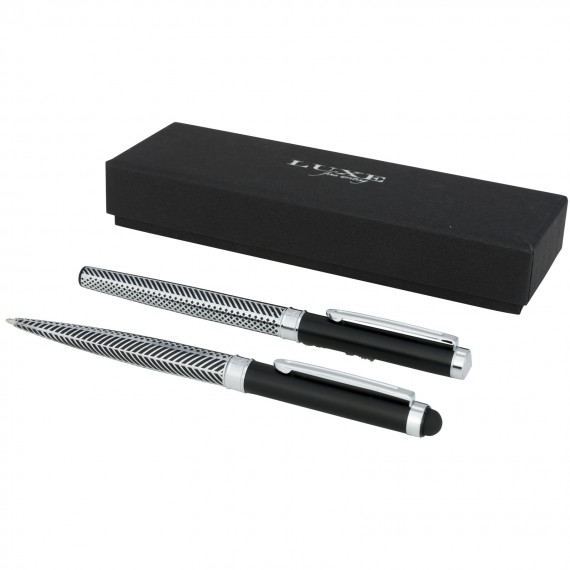 Empire cadeauset met twee pennen (zwarte inkt)