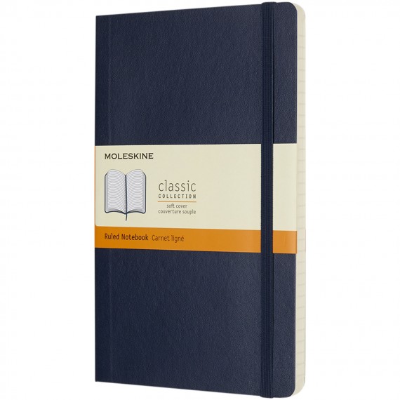Moleskine Classic L softcover notitieboek - gelinieerd