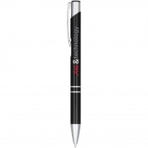 Moneta geanodiseerde aluminium balpen (blauwe inkt)