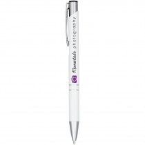 Moneta geanodiseerde aluminium balpen (blauwe inkt)