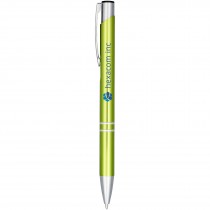 Moneta geanodiseerde aluminium balpen (blauwe inkt)