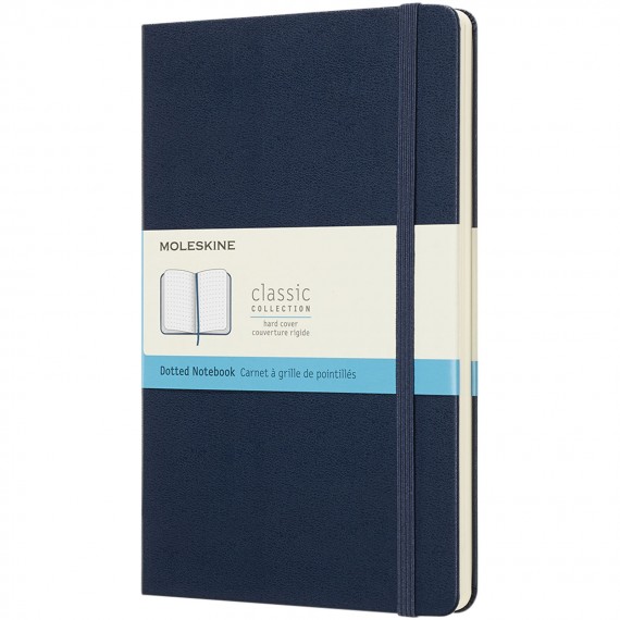Moleskine Classic L hardcover notitieboek - gestippeld