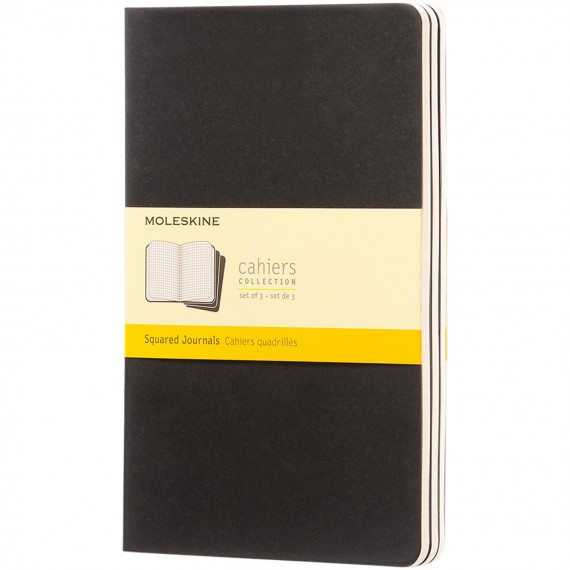 Moleskine Cahier Journal L - ruitjes