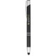 Moneta geanodiseerde aluminium stylus balpen (blauwe inkt)