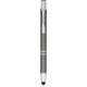Moneta geanodiseerde aluminium stylus balpen