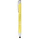 Moneta geanodiseerde aluminium stylus balpen