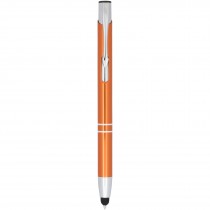 Moneta geanodiseerde aluminium stylus balpen