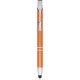 Moneta geanodiseerde aluminium stylus balpen