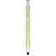 Moneta geanodiseerde aluminium stylus balpen