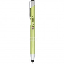 Moneta geanodiseerde aluminium stylus balpen