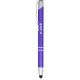 Moneta geanodiseerde aluminium stylus balpen