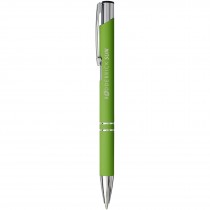 Moneta soft touch balpen met klikmechanisme