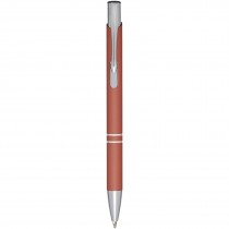 Moneta soft touch balpen met klikmechanisme (zwarte inkt)