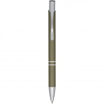 Moneta soft touch balpen met klikmechanisme (zwarte inkt)