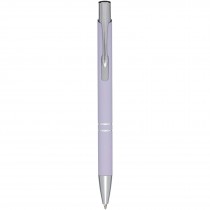 Moneta soft touch balpen met klikmechanisme (zwarte inkt)