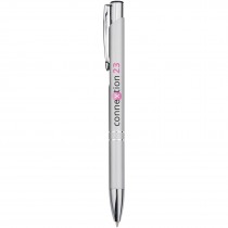 Moneta aluminium balpen (zwarte inkt)