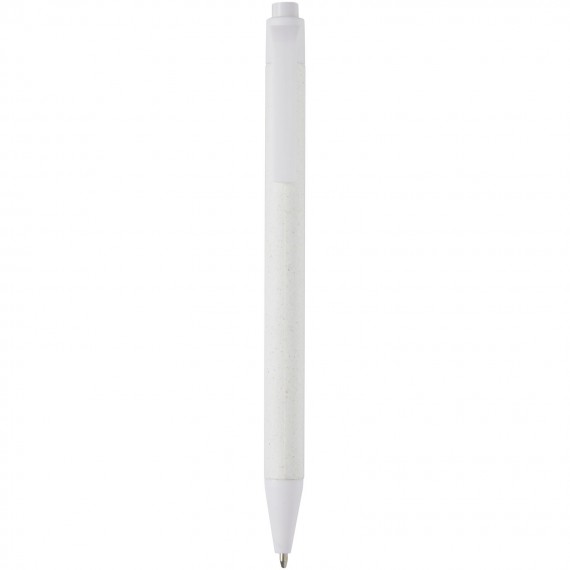 Fabianna balpen van crush papier (zwarte inkt)