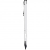 Moneta balpen van gerecycled aluminium (zwarte inkt)